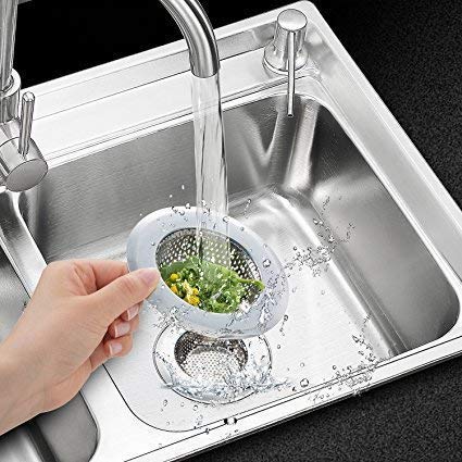 Kitchen Sink Drain Strainer – Anti-Clog Food Waste Filter
