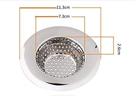 Kitchen Sink Drain Strainer – Anti-Clog Food Waste Filter