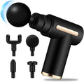 Electric Percussion Massage Gun – Deep Tissue Muscle Massager with Multiple Massage Heads